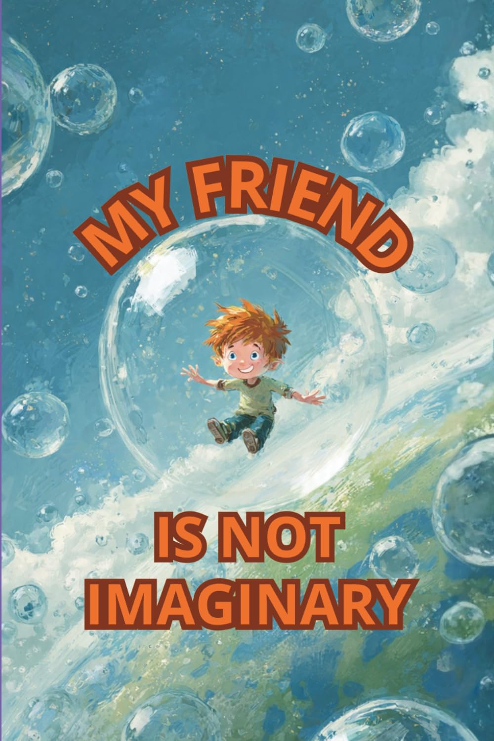 MY FRIEND IS NOT IMAGINARY: A children’s story about facing loneliness and boredom. It encourages imagination, creativity, and self-love in children.