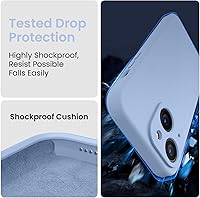 Vista 172 de FireNova Designed for iPhone 13 Pro Max Case, Silicone [Camera Protection] Phone Case with [2 Screen Protectors], Soft Anti-Scratch Microfiber Deep