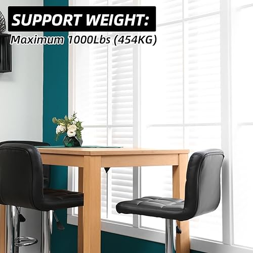 Miniatura 4 de RHBLME Paquete de 2 accesorios Lazy Susan, rodamientos giratorios de 12 pulgadas 516 de grosor, capacidad de carga de 1000 libras, base giratoria