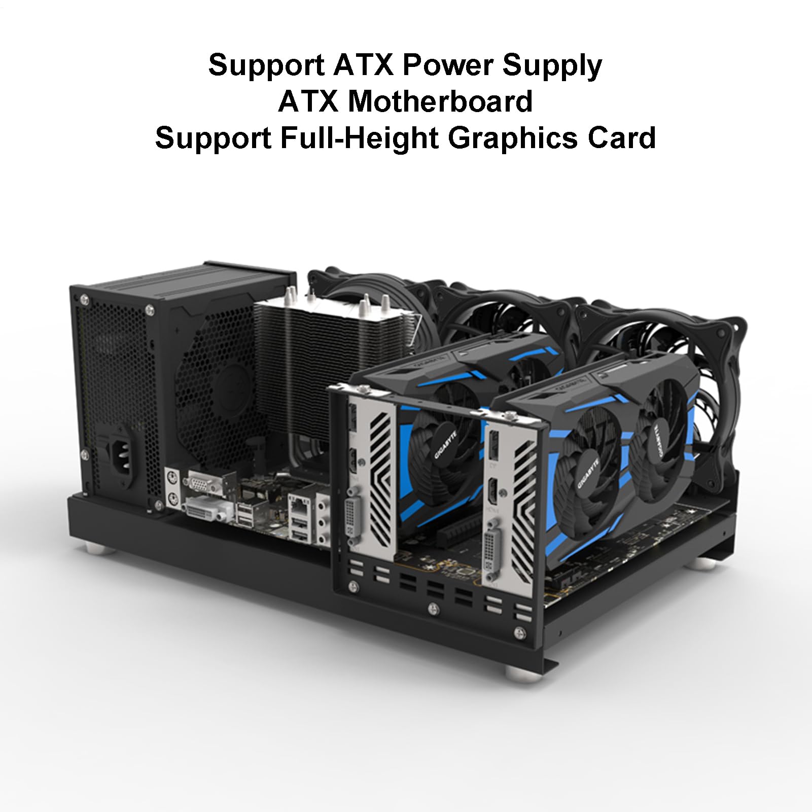Amazon.co.jp: オープンシャーシ コンピュータ ケース PCテストベンチ
