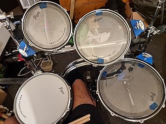 Amazon.com: Traps Drums A400 Portable Acoustic Drum Set : Musical ...