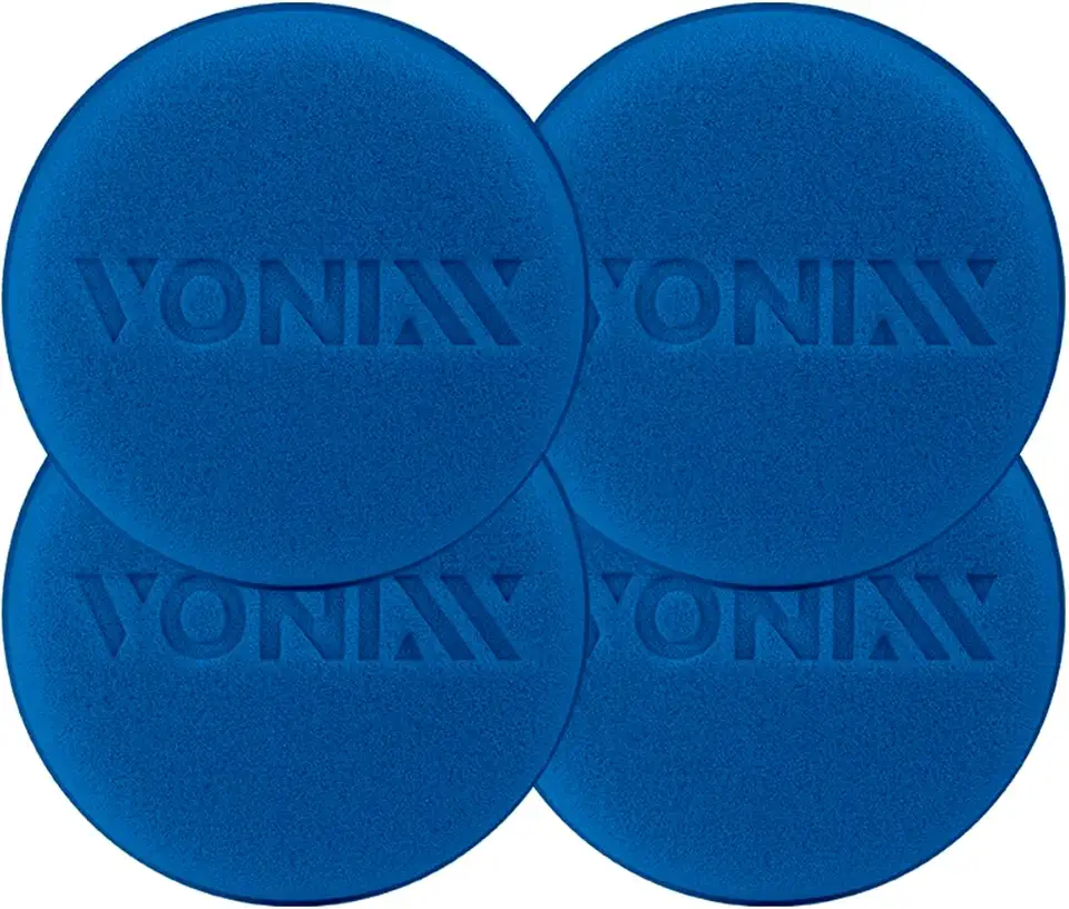 Kit 4 Aplicador De Espuma Automotivo Cera, Plástico, Pneus Vonixx