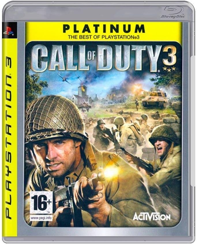 Call of Duty 3 Game, Platinum (PS3)