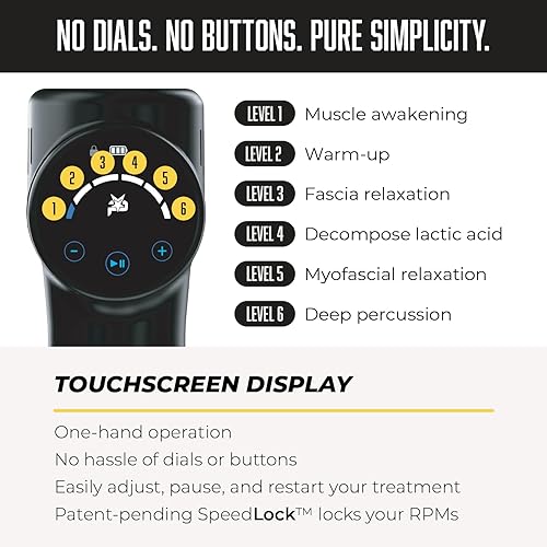 Miniatura 2 de Pistola de masaje de percusión MVP+ y kit ProTips  Estuche de viaje premium  Estación de carga PowerUp  Accesorio HeatTip  Rodillo de percusión