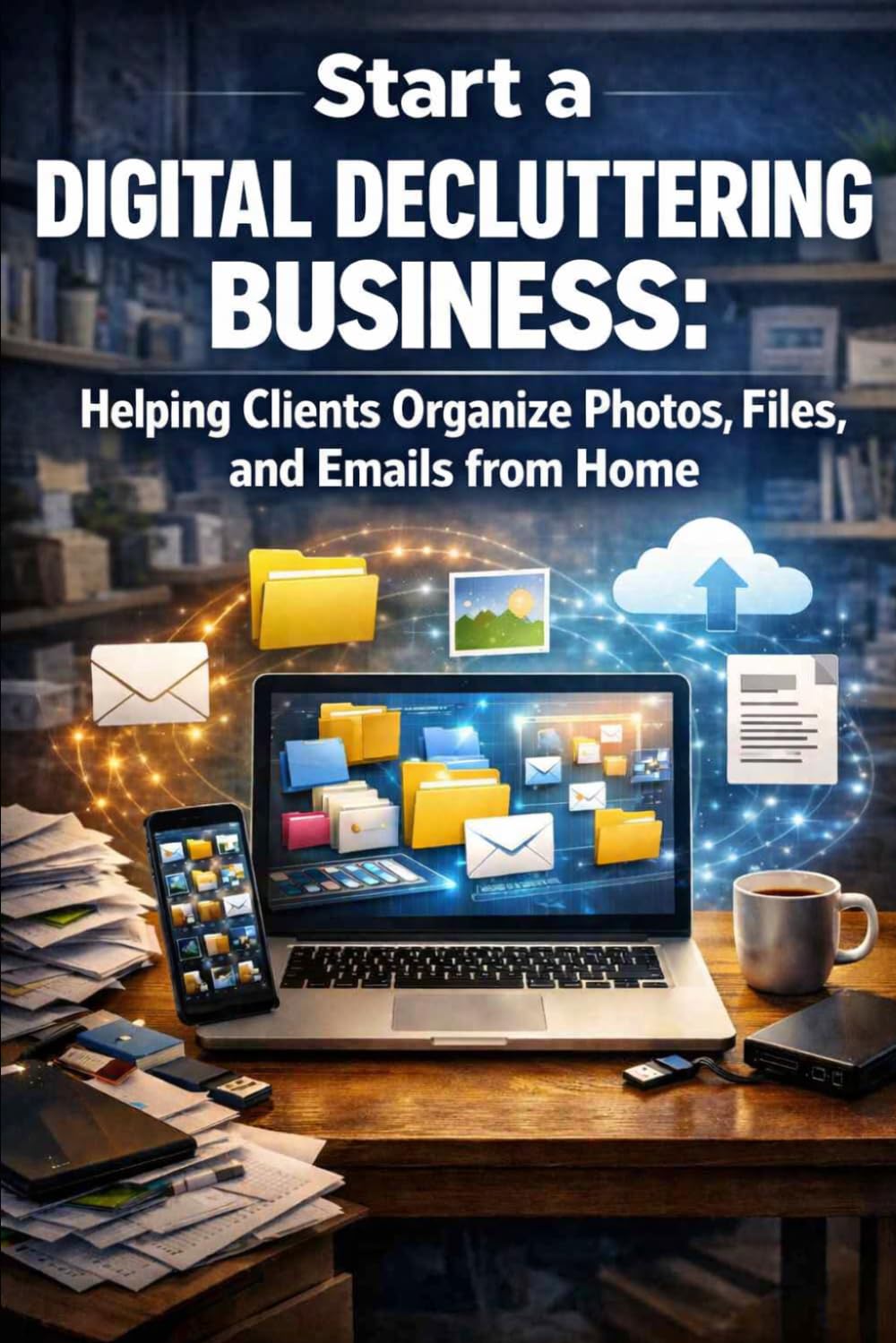Start a Digital Decluttering Business: Helping Clients Organize Photos, Files, and Emails from Home