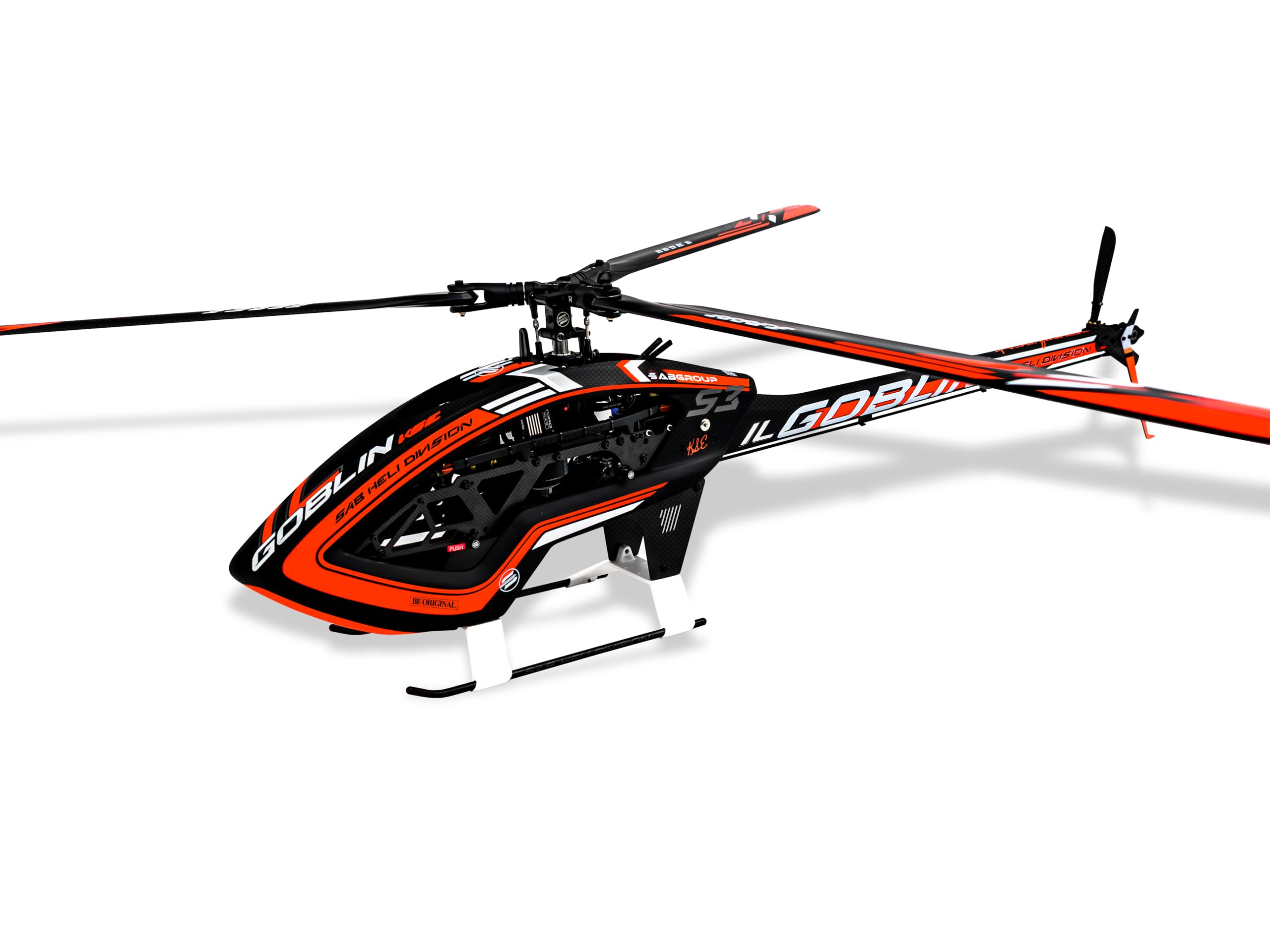 ホビーラジコン SABGOBLIN Amazon.com: Helidirect SAB IlGoblin KSE Electric Helicopter