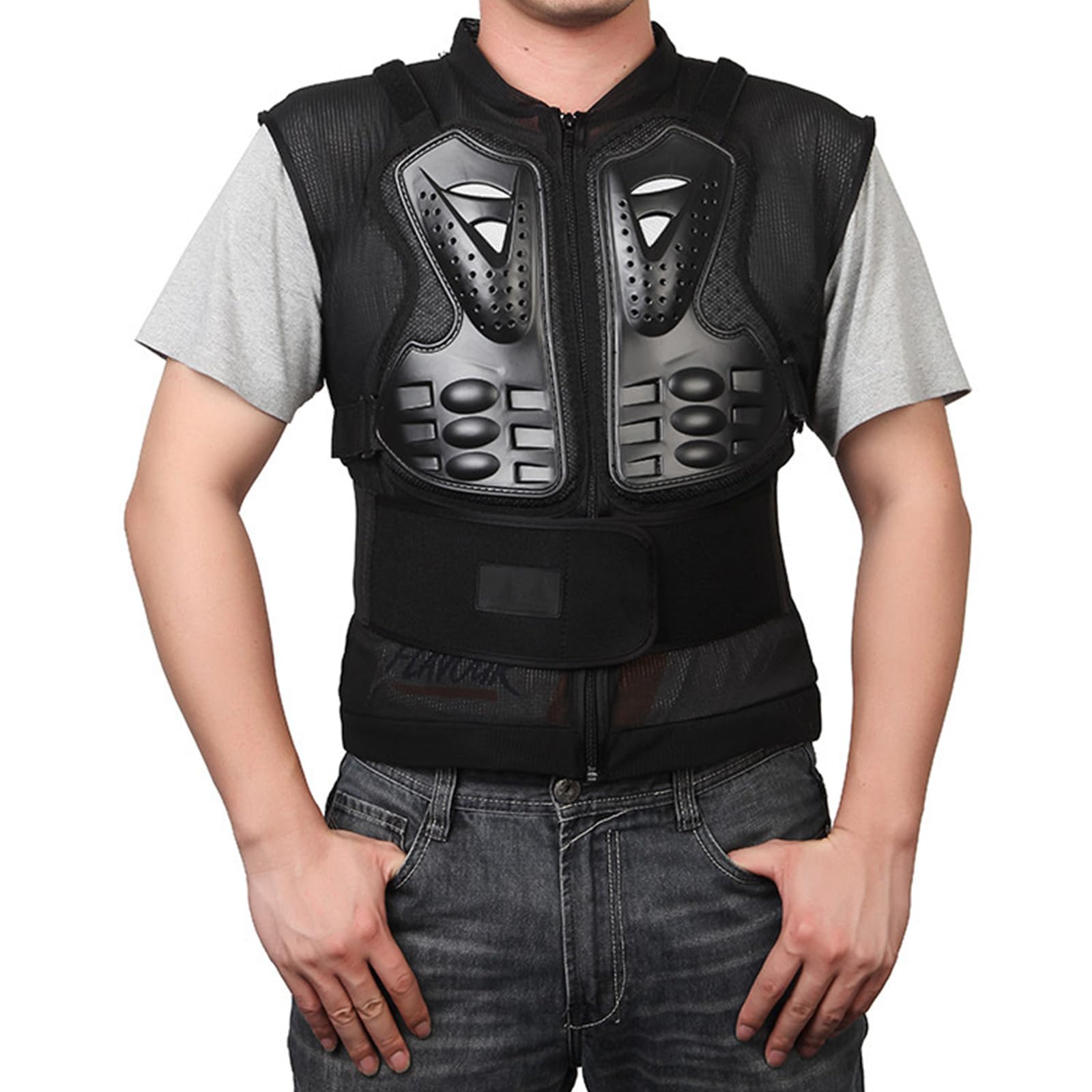Montesy Adult Protective Vest Suitable for Motocross Biking Skiing Skating Outdoor Motorcycle Dirt Bike Safe Outdoor Adventures