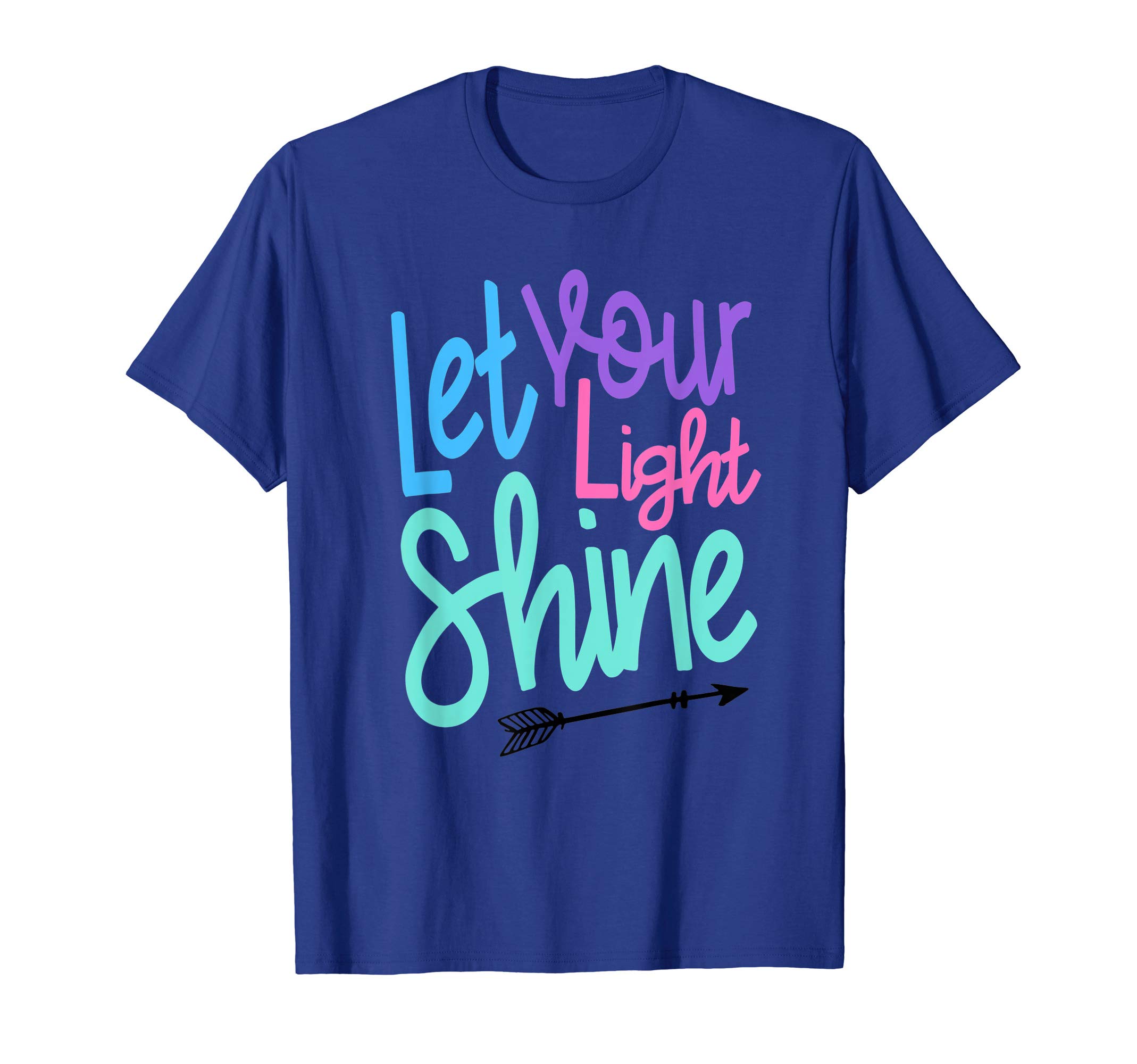 Thread The Word Christian Shirts & GiftsCute Christian Bible Verse Matthew 5:16 Let Your Light Shine T-Shirt