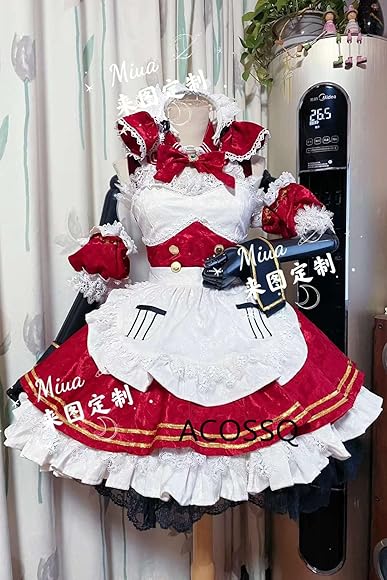 Amazon.co.jp: [ACQ] ホロライブ 宝鐘マリン メイド服 コスプレ衣装 
