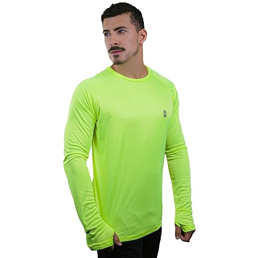 Camiseta Skube Com Proteção UV 50+ Dry Fit Segunda Pele Térmica Tecido Termodry Manga Longa Dedeira
