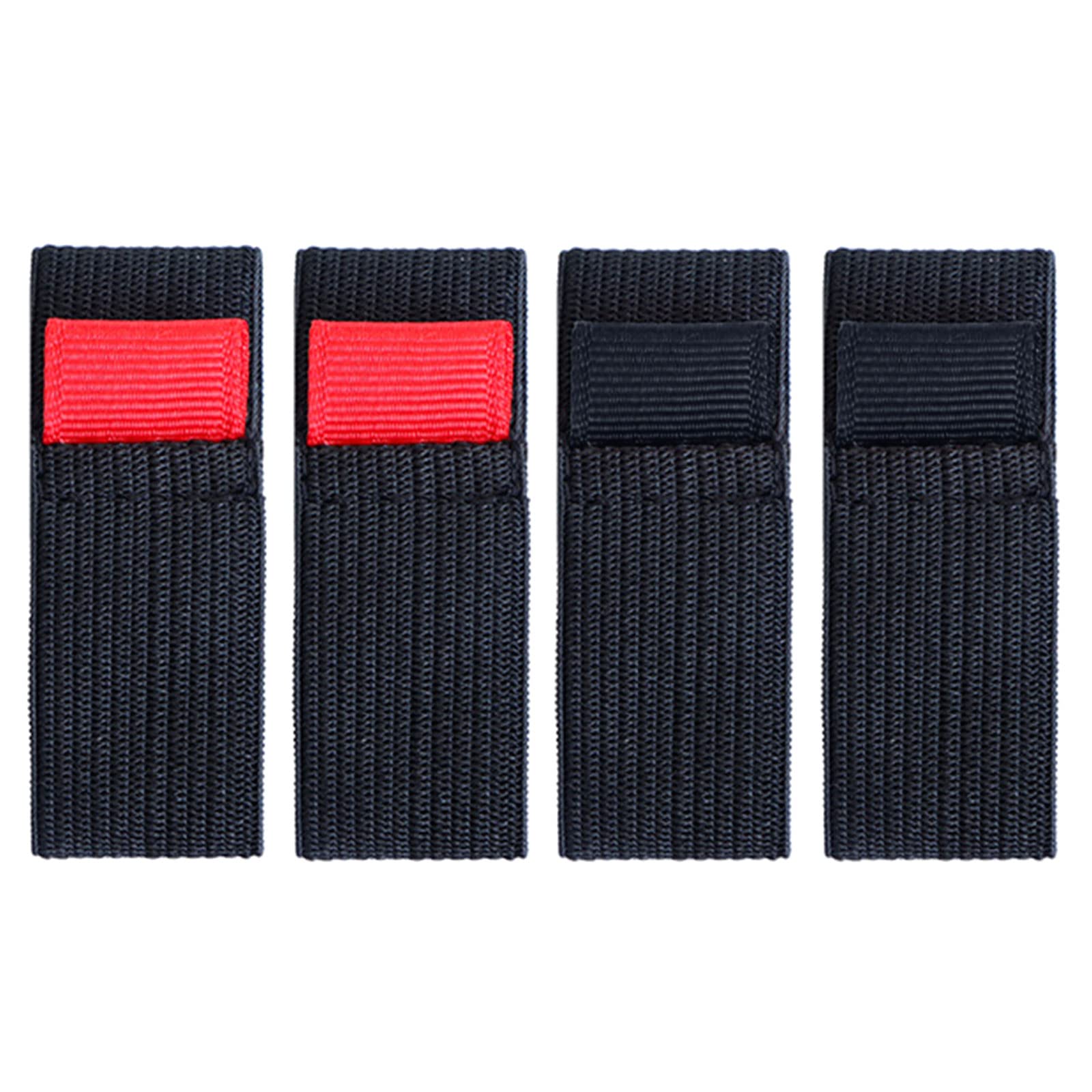 Vdaxvme 4Pcs/Pack Fishing Spool Belt Flexible Elastic Fishing Reel with Reel Protectors Belt Pulley Accessories Fishing Tackle