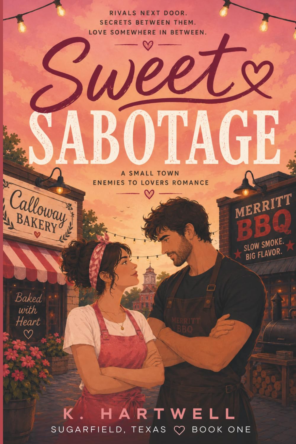 Sweet Sabotage: A Small-Town Enemies to Lovers Romance (Book 1) (Sugarfield Romance Series)