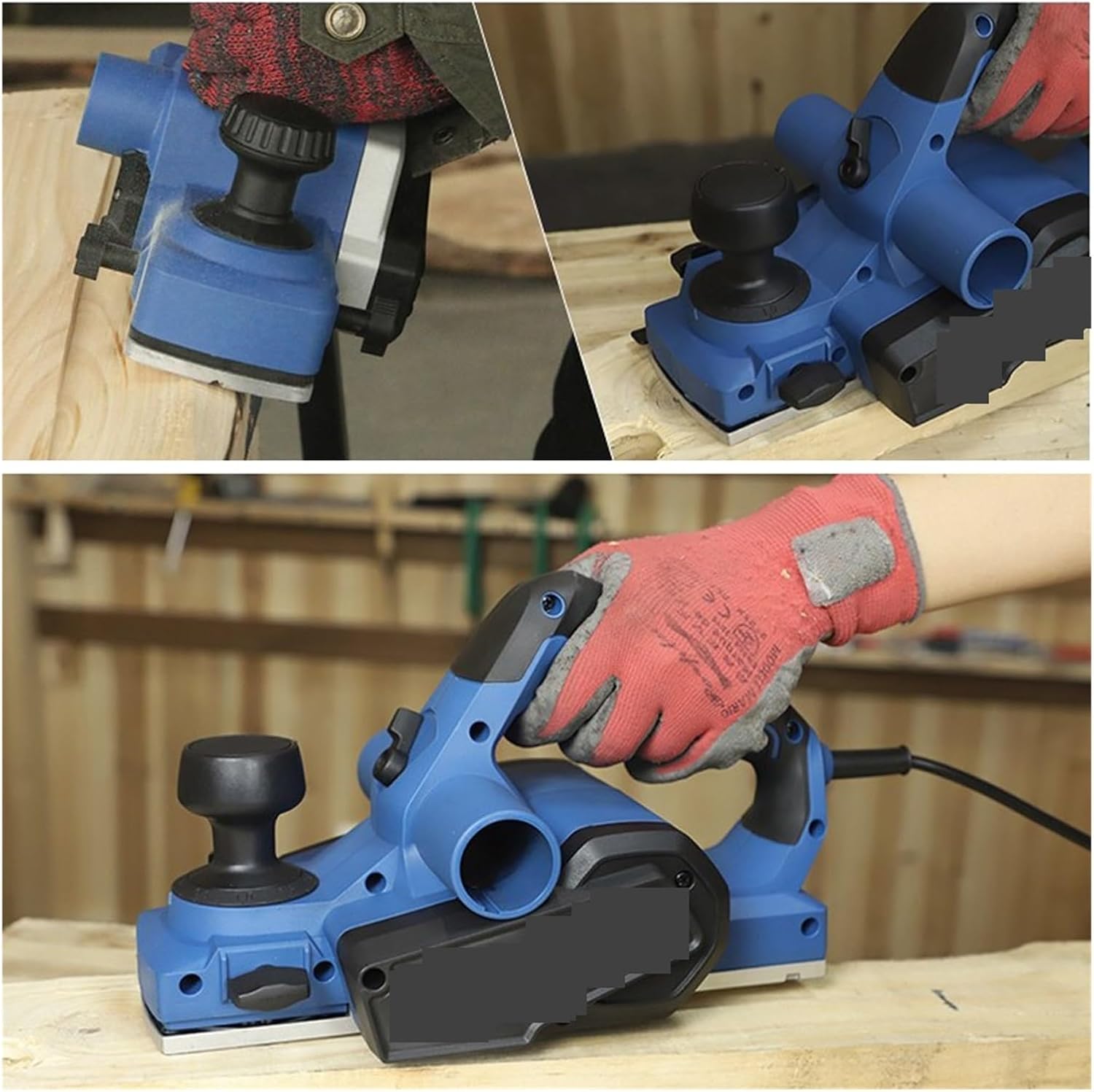 82mm Electric Planer 17000RPM Electric Router Trimmer Wood Cutting Machine Woodworking Tool
