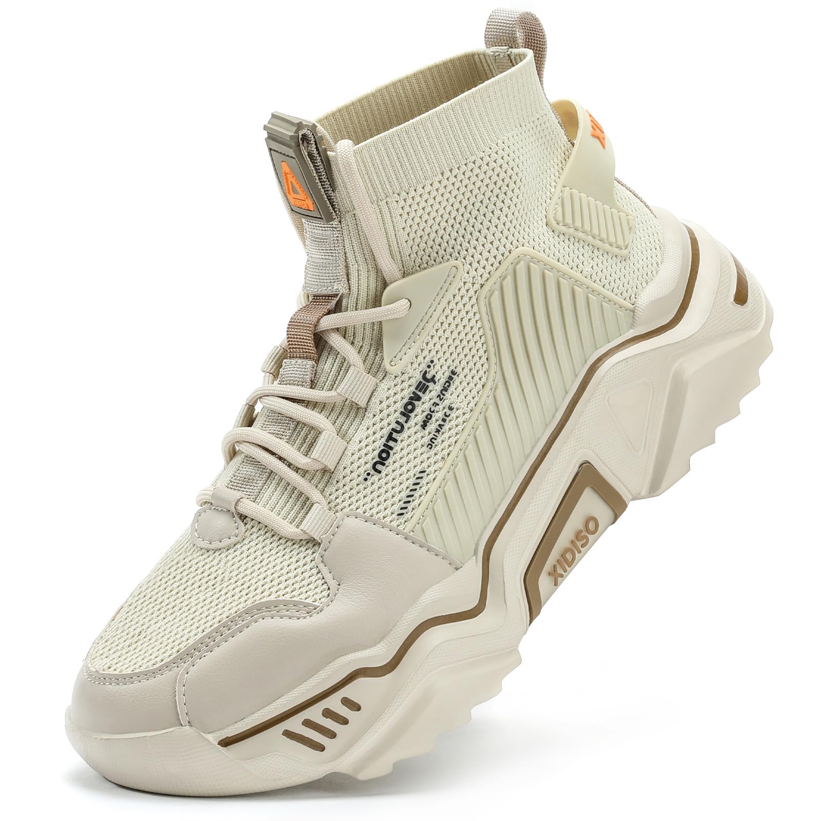 FUSHITON Montante Basket Mode Hommes Chaussure Sport Course Fitness Confort Sneakers Training Chaussures de Running Homme