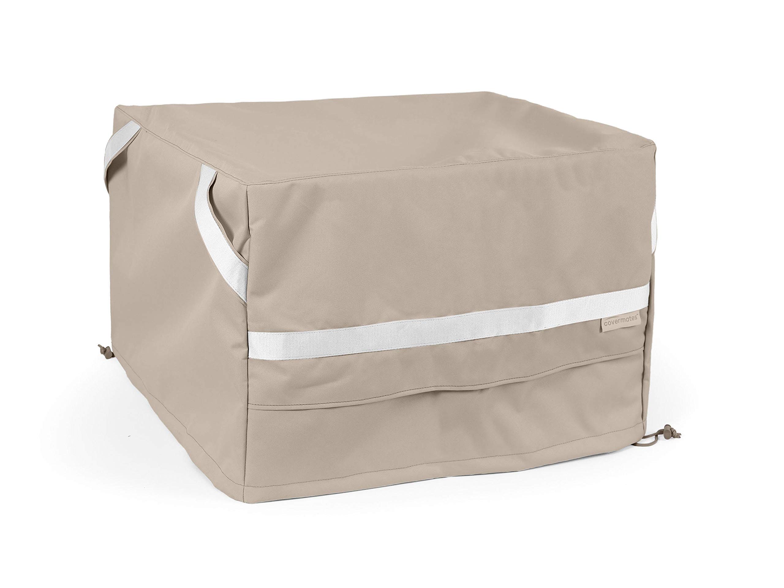 Covermates – Deck Box Cover – 24W x 24D x 18H – Prestige Collection – 7 YR Warranty – Year Around Protection - Clay