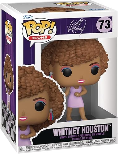 Miniatura 3 de POP Icons Whitney Houston - Figura de vinilo con texto en inglés "I Want to Dance with Somebody Funko Rocks (con funda protectora de caja