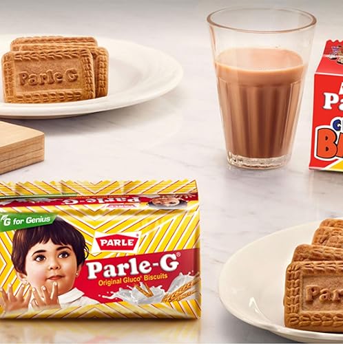 Miniatura 5 de Parle G Original Gluco Biscuits, producto de la India, paquete económico (12 paquetes de 1.99 oz)