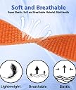 XFSAFDM 4Packs Nylon Strap for Xiaomi Smart Band 10/Band9/Band8, Men and Women Breathable Elastic Bracelet, Adjustable Sport Straps Replacement Watchband for Xiaomi Mi Band 10/Band9/Band8 gallery image