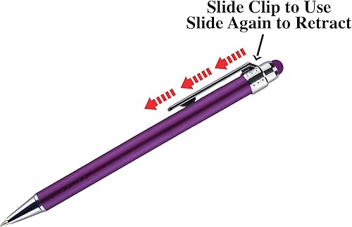 Miniatura 6 de Bolígrafos personalizados con punta de stylus, modelo Bright Vibes Personalizados Tinta negra Retráctiles Impresos con tu logotipo o mensaje