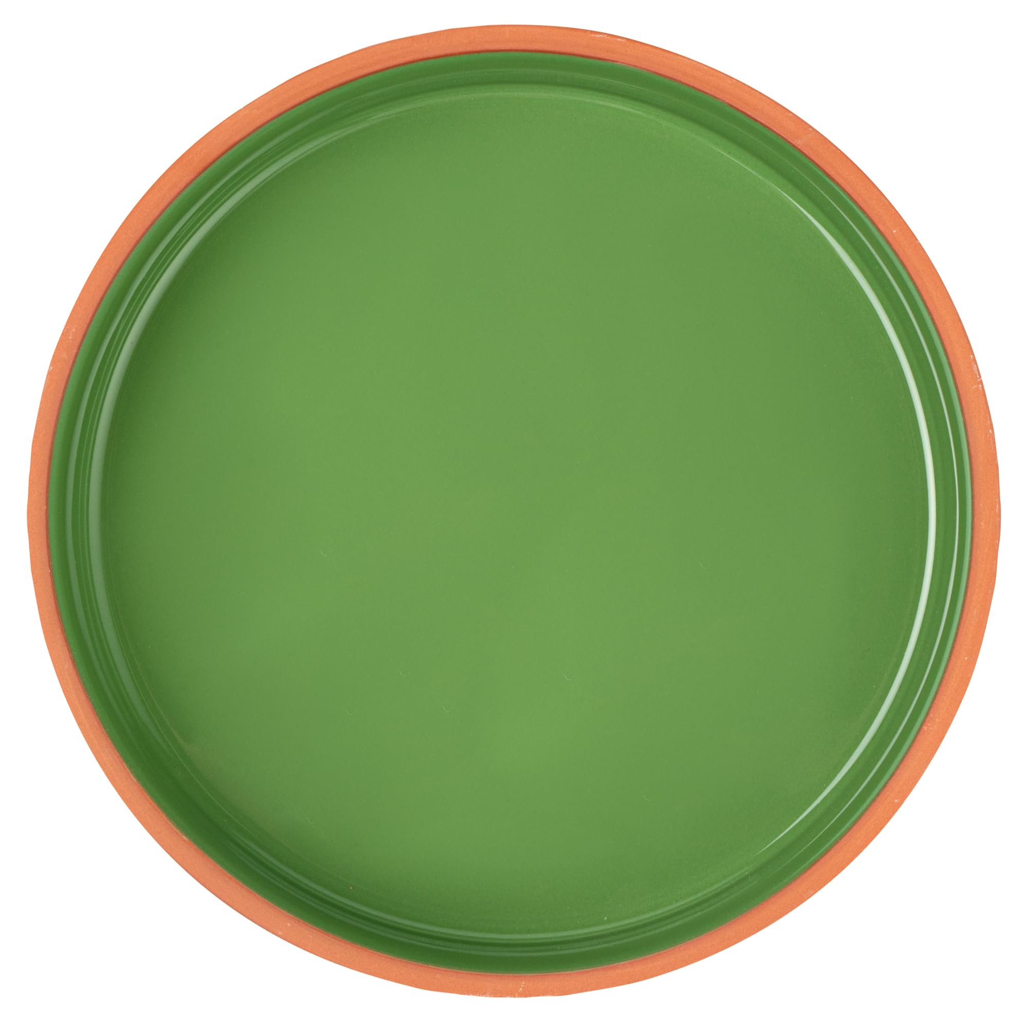 Restaurantware -Terra Tek - Cazuelas in terracotta da 1,5 l, 2 pentole in terracotta smaltata verde per cucinare, pronte per il forno, microonde, pentole in terracotta, lavabili in lavastoviglie, per