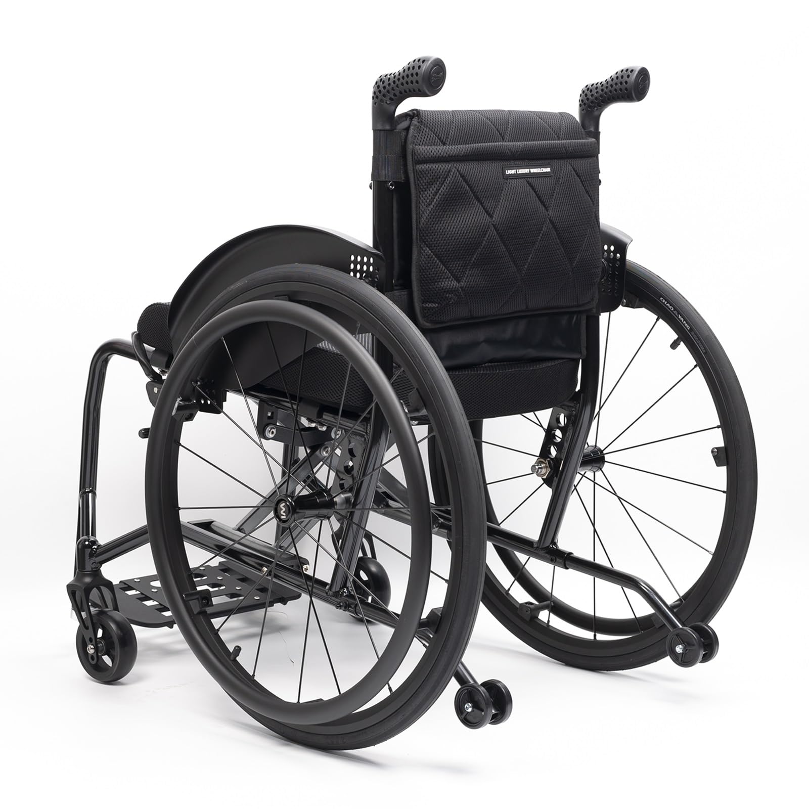 Silla De Ruedas Ligera Para Adultos,marco de aleación de aluminio,Sillas De Ruedas Deportivas Manuales Plegables con Ruedas Desmontables,Ruedas extracción con un botón(Seat width 44cm/17.3in)