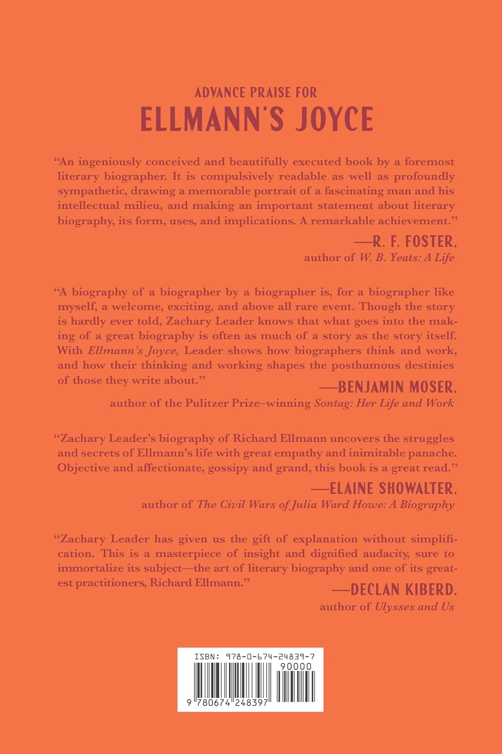 Ellmann's Joyce: The Biography of a Masterpiece and Its Maker