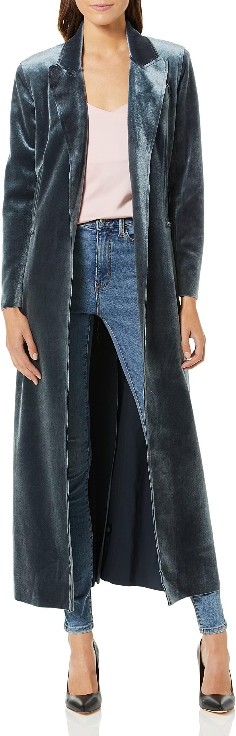 Norma Kamali Women's S I N G L E B R E a S T E D C O a T