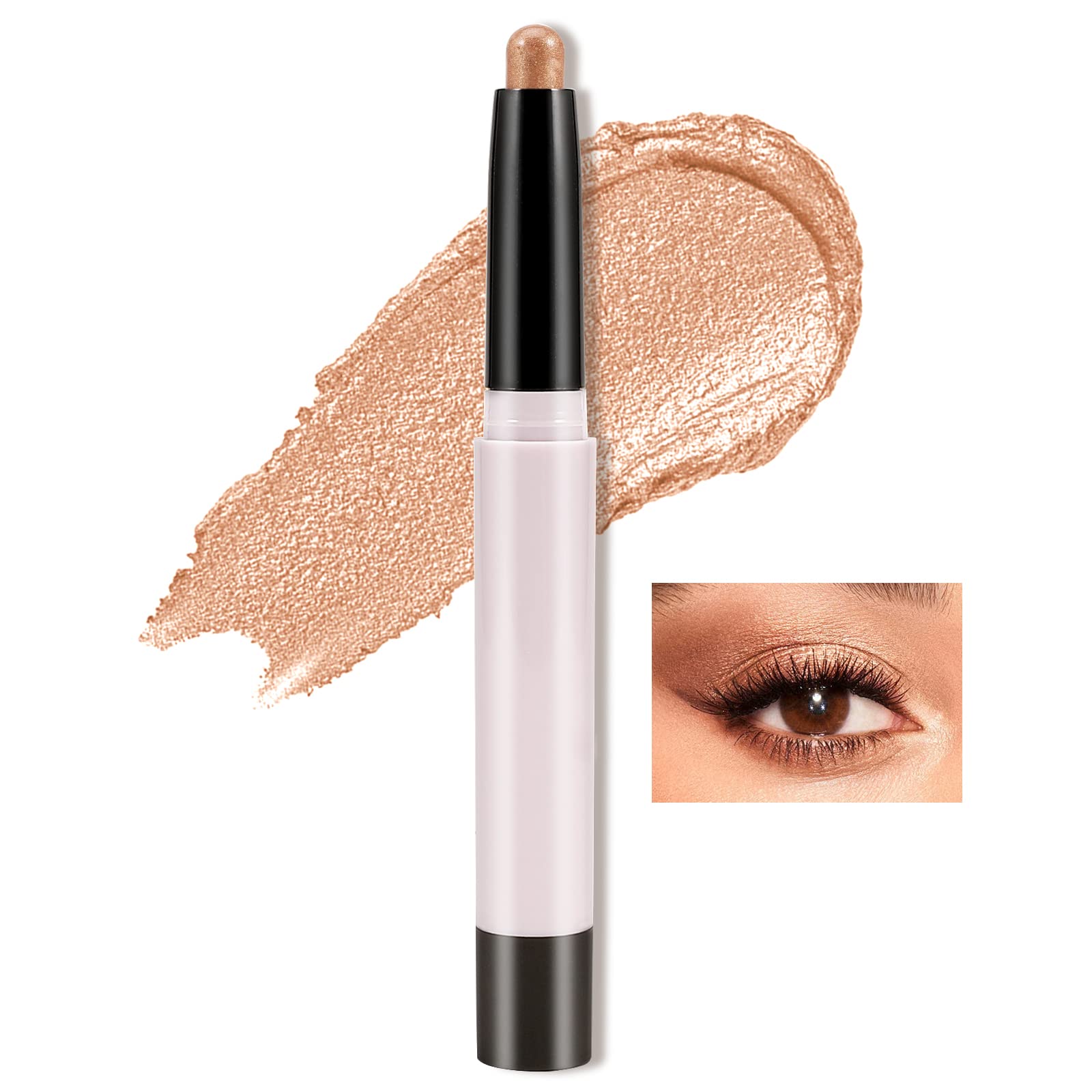 Boobeen マットアイシャドウスティック 防水 クリーミー Amazon.co.jp: Boobeen マットアイシャドウスティック、防水アイ