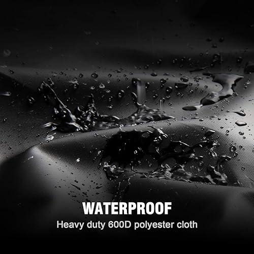 Miniatura 4 de Kingkong 7130 Grill Cover for Weber Genesis II 3 Burner Grill and Genesis 300 Series Grills (Compared to 7130) including Brush, Tongs and Thermometer