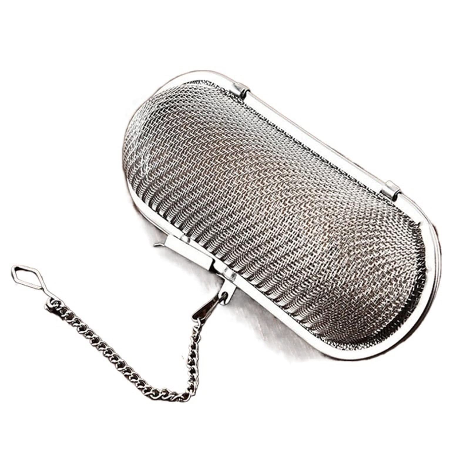 Colador de té reutilizable, infusor de té, accesorios de té, filtro de té, acero inoxidable, especias, hojas de té sueltas, herramienta de hierbas, utensilios de cocina, colador de té