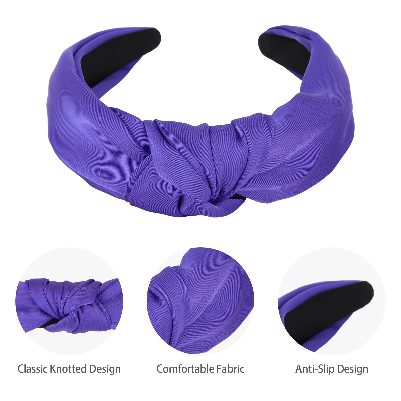 Amazon.com : CURASA Knotted Headbands For Women Girls 