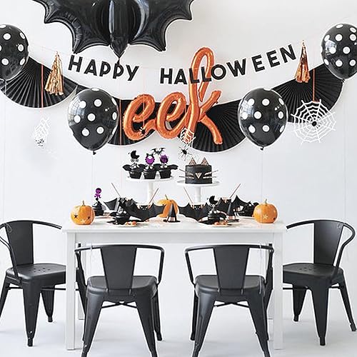 Miniatura 71 de 24 piezas de decoración de cupcakes temáticos de Halloween, espeluznante abucheo, fantasma, bruja, araña, murciélago, cupcakes, calabaza, rasgo