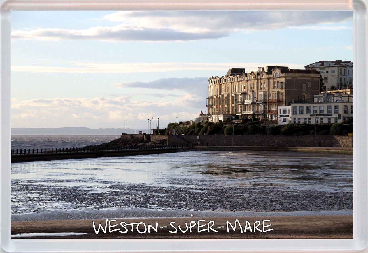 Baked Bean Store Multicolor Weston Super Mare - Somerset - Jumbo Fridge Magnet