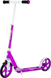 A5 Lux Kick Scooter - Large 8" Wheels, Foldable, Adjustable Handlebars, Lightweight, for Riders up to 220 lbs