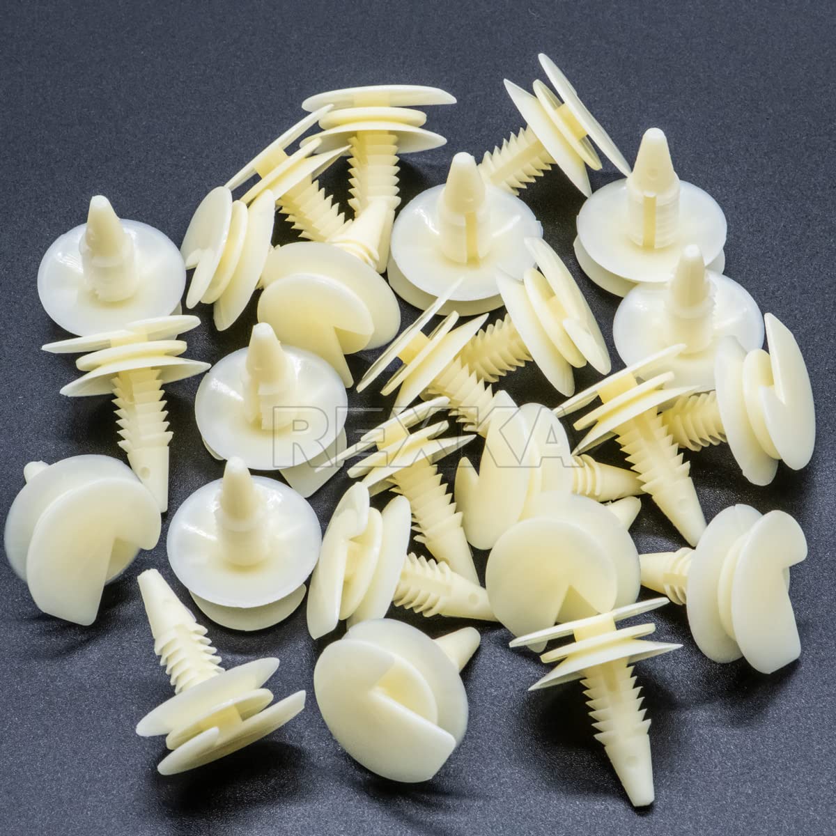 Rexka 25 pcs Door Panel Retainer Clips for GM 3065575 1978-On