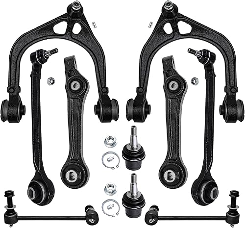 Miniatura 142 de Detroit Axle - Kit de suspensión frontal de 10 piezas para Ford Ranger Mazda B2300 B2500 B3000 B4000, 2 brazos de control superiores, 2 rótulas