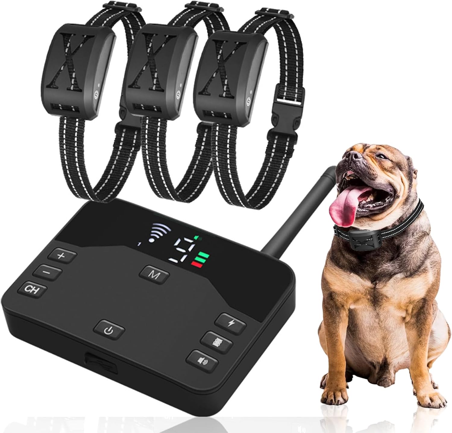 FULUPET Electric Fence for Dogs, 2in1 Wireless Dog Fence