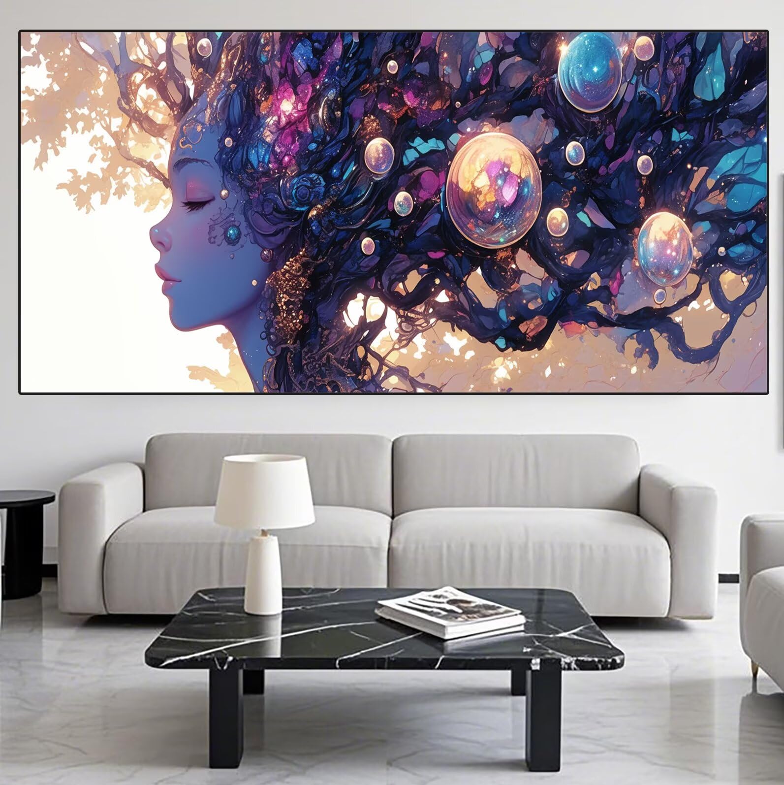 Fairy Diamond Art Beauty Diamond Painting Arts and Crafts dla dorosłych, zestawy do malowania diamentami 5D, dorosłych, Crysta, haft krzyżykowy, zestaw do haftowania dla początkujących, dekoracja
