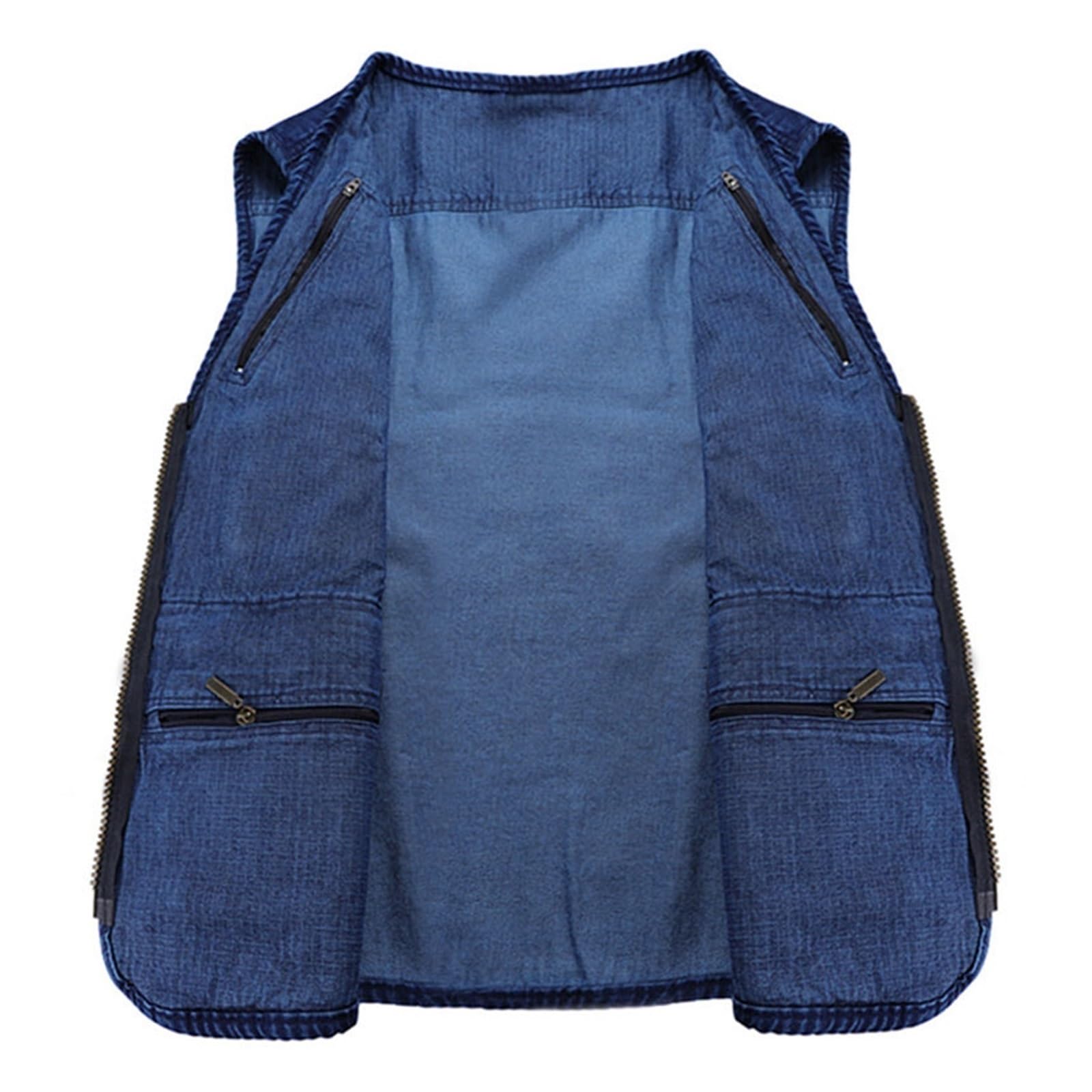 Wygwlg Gilet Casual ad Asciugatura Rapida con Tasche per Fotografia