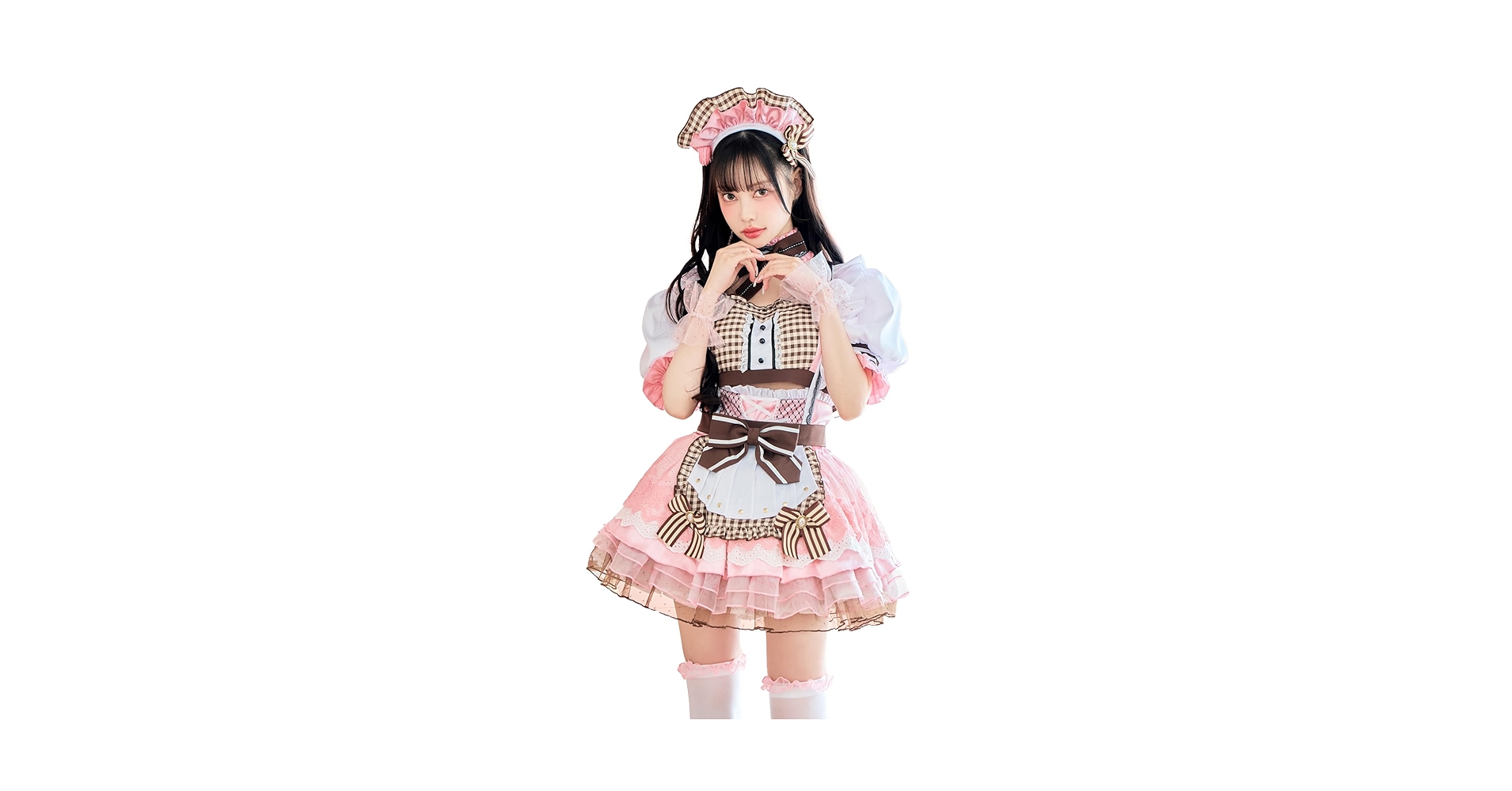 Amazon.co.jp: [Malymoon] コスプレ メイド ウエイトレス