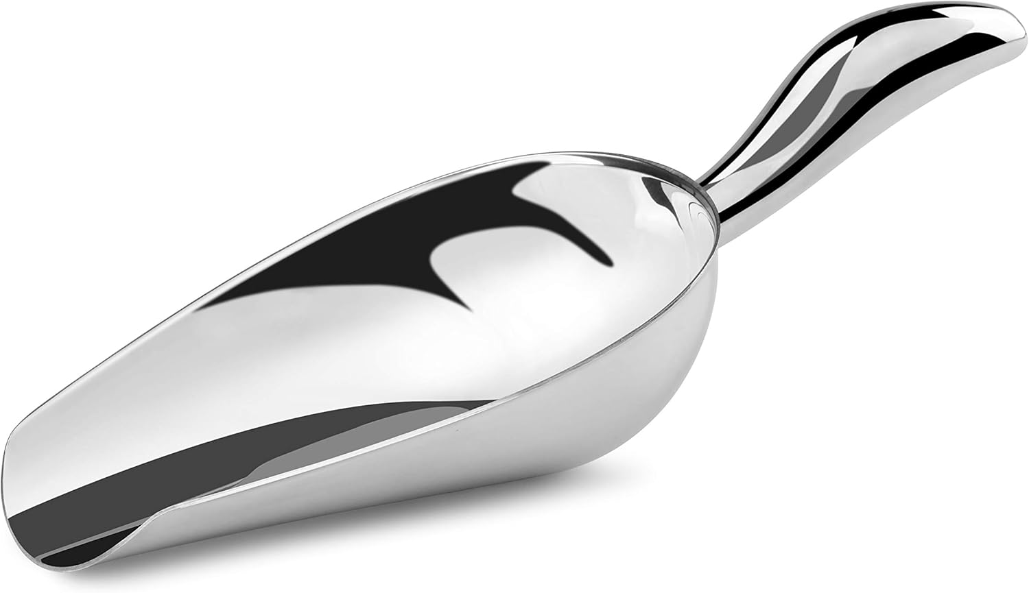 New Star Foodservice 1028539 Stainless Steel Bar Ice Flour Utility Scoop, 24-Ounce: Industrial & Scientific