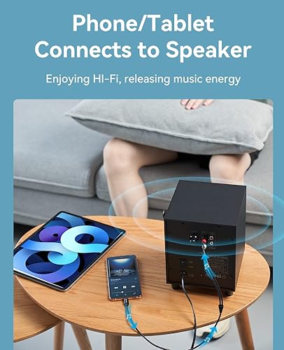 Miniatura 9 de VENTION Type-C to RCA Cable 2RCA Jack USB-C Audio Line,USB C to 2 Male Y RCA Splitter, RCA to USB C Adapter for Speaker, Phone, Tablet, Samsung