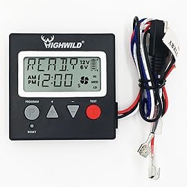 Highwild 6V/12V Universal Game Feeder Digital Timer