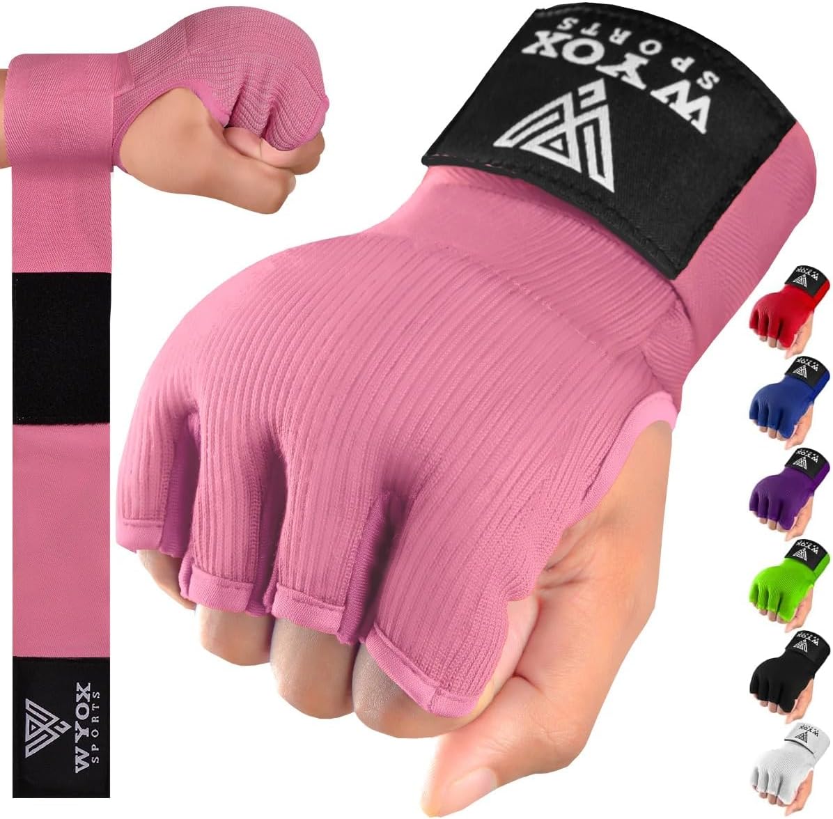 WYOX Gel Knuckle Padded Boxing Hand Wraps for Women Trinidad and