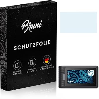 Bruni Screen Protector compatible with Topdon ArtiDiag800 BT Protector Film, crystal clear Protective Film 2X