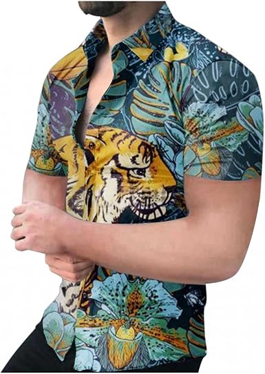 Shirts Short Sleeve Mens Casual 
