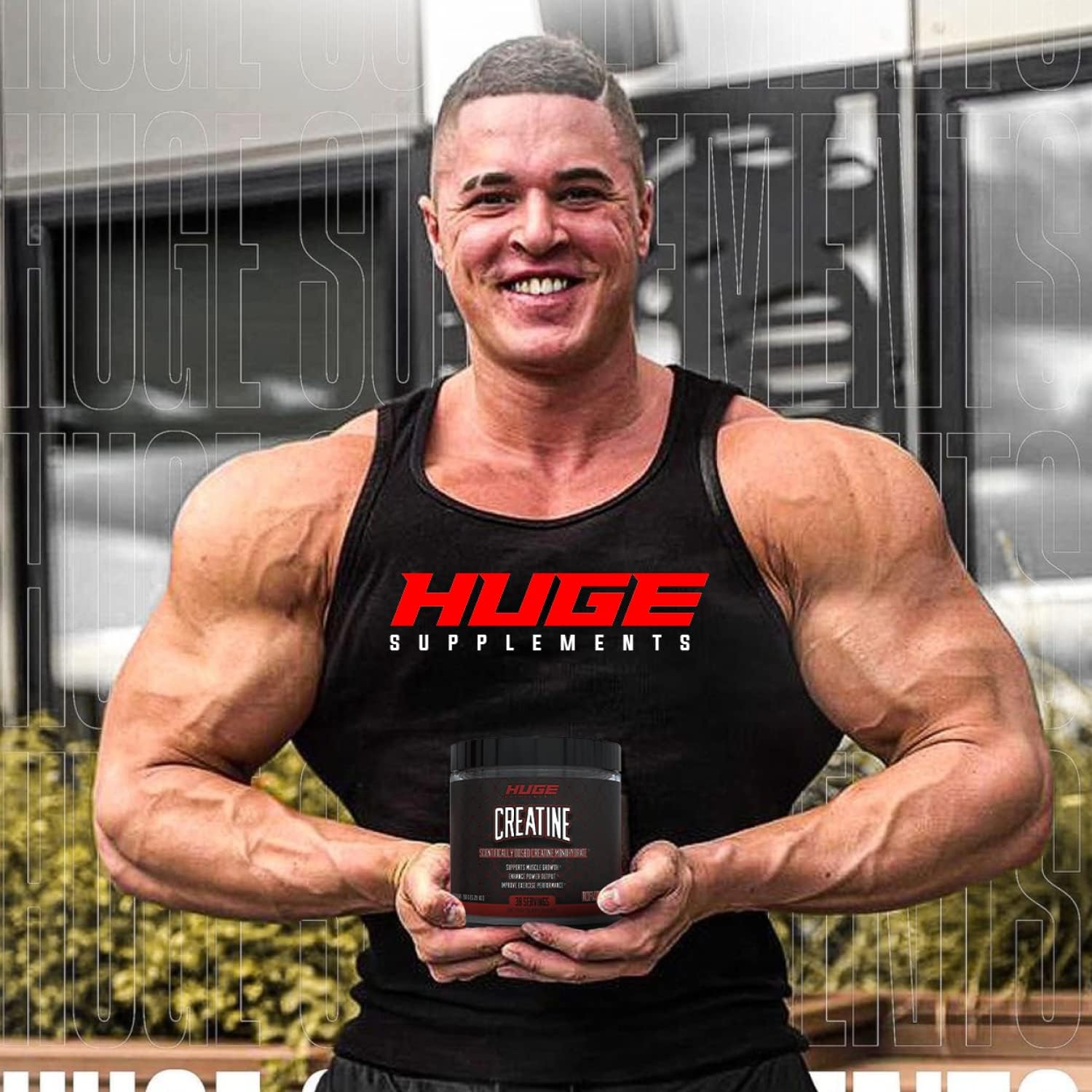 Huge Supplements Creatine Monohydrate Powder