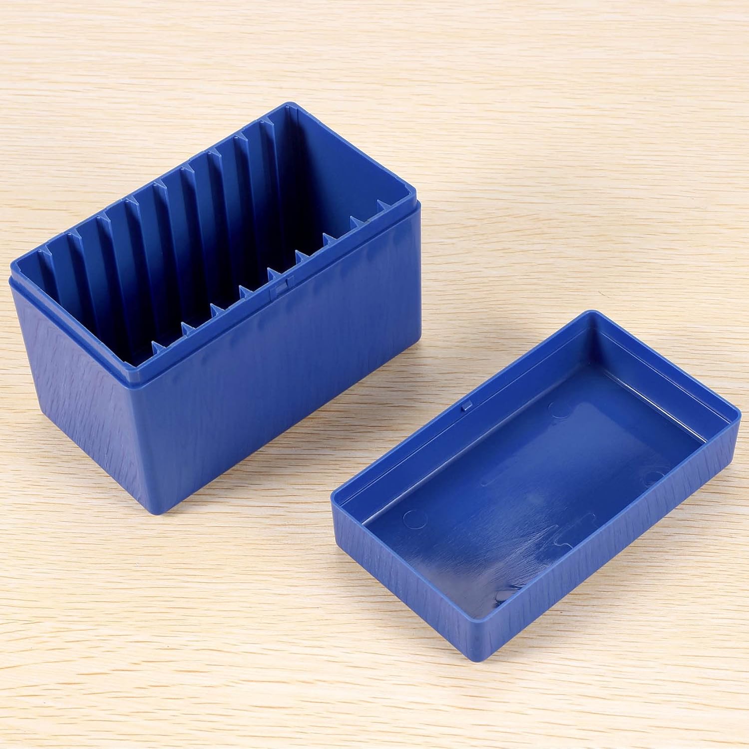 Square Plastic 10 Coin Capacity Holder Slab Storage Box Case Fit for PCCB