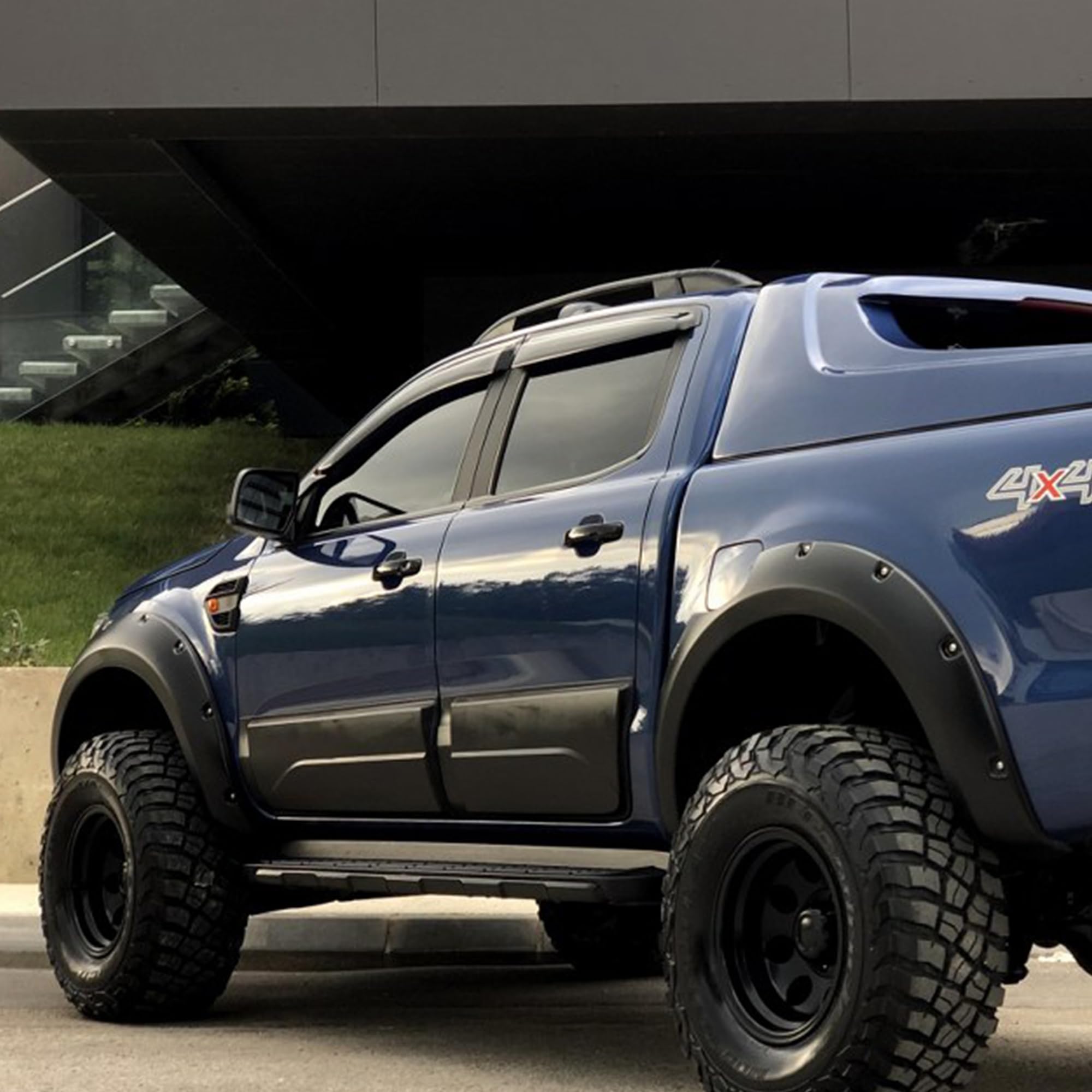 Osłona karoserii, ochrona drzwi do Ford Ranger T6-T7-T8 2012-2022, 4-częściowy