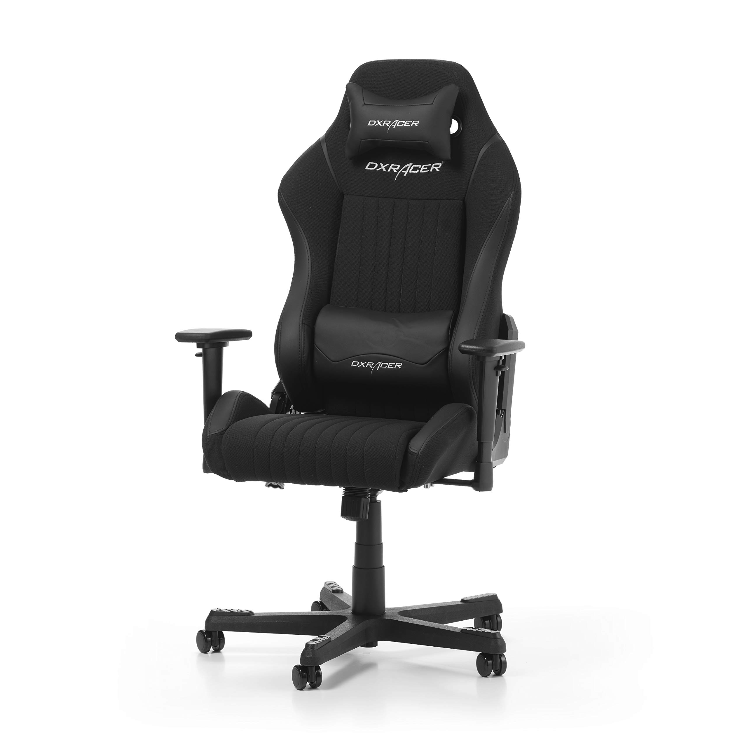 DX Racer (el Original Drifting D02 Silla Oficina, Tela, Negro, 145-175 cm